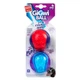 Игрушка для собак Два мяча с пищалкой GiGwi Ball, TPR резина, 6 см - изображение 2