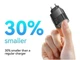 Зарядний пристрій Essager Pinchen 33W Travel Fast Charger USB-A + TYPE-C EU Black - изображение 4