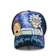 Молодежная кепка с сеткой Рик и Морти (Rick and Morty) One-size Черный - изображение 2