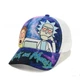Молодежная кепка с сеткой Рик и Морти (Rick and Morty) One-size Белый - изображение 1