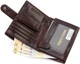 Шкіряне портмоне з кишенями для документів Marco Coverna BK010-807 Brown - зображення 6