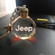 Брелок автомобильный на ключи Джип GF авто брелок с логотипом Jeep с подсветкой (R051072) - изображение 3