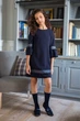 Платье школьное для девочки SLY 208/S/19 синее 146 - изображение 3