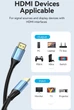 Кабель Vention HDMI M to HDMI M 10м V2.0 4K 60Гц Aluminum Alloy Blue-Black (ALHSL) - изображение 9
