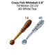 Силиконовая приманка Crazy Fish Whitebait 0.8. 16-20-14/40-1 анис,16-20-14/40-1 - изображение 3