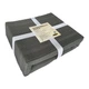 Плед-покрывало вафельный Zastelli Dark Gray Waffle 160х220 см хлопок - изображение 2