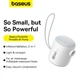 Насос електричний портативний Baseus Pocketgo Portable Air Pump Stellar (C11157700221-00) White - зображення 13