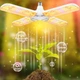 Фітолампа 4Y повного спектру в цоколь E27, Тепле Свічення 150W, Потужність 40W, 240 LED діодів - зображення 8