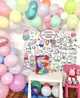 Мега раскраска именная фотозона банер на День рождения Свинка Пепа Pig Peppa 120 х150 см - изображение 4