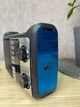 Радіоприймач від мережі з акумулятором і роз'ємом під батарейки, USB, SD і ліхтариком GOLON RX — 333 Синій - зображення 3
