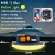 Кемпинговый/аварийный перезаряжаемый фонарь MOSLIGHTING MOS-13-Blue-Y с магнитным креплением, USB Type-C, синий, цвет свечения теплый желтый - изображение 11