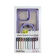 Чохол TPU+PC+Metal Stand Case with MagSafe and Camera Lenses для iPhone 13 Pro Max Колір Dark Blue - изображение 9