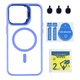 Чохол TPU+PC+Metal Stand Case with MagSafe and Camera Lenses для iPhone 14 Pro Max Колір Grey - изображение 4