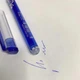 Набор гелевых стирающихся ручек, 12 шт, 0,5 мм, с термочувствительными чернилами, Синий - изображение 5