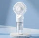 Портативный ручной аккумуляторный мини вентилятор Mini Fan XSFS-598 с распылителем воды белый - изображение 2