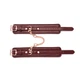 Фіксатори для ніг Liebe Seele Wine Red Anklecuffs Бордові One Size - зображення 4