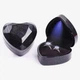 Коробочка для кольца с подсветкой Weeding Glow Heart, галактический черный - Футляр-шкатулка в виде сердца для предложения (700128) - изображение 2