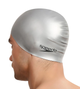 Шапочка для плавания Speedo Plain Flat Silicone Cap (8-709911181) Silver - изображение 4