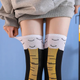 Гольфы куриные лапы выше колена заколенки One Size - изображение 2