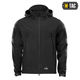 Тактична M-Tac куртка Soft Shell Black чорна XL - зображення 2