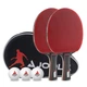 Набір для настільного тенісу Joola Duo Pro 2 Bats 3 Balls (54821) - зображення 1