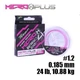 Шнур плетеный Intech MicroN Plus PE X4 100m (1.2 (24lb / 10.88kg)),FS0649999 - изображение 3