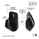 Комплект (клавіатура, миша) Logitech MX Keys Combo for Mac Space Grey (920-012845) - зображення 10
