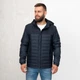 Куртка демісезонна чоловіча великого розміру UF-fashion 98-двл DV MEN'S 64 темно-синій - зображення 1
