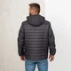 Чоловіча демісезонна куртка великого розміру UF-fashion 98-двл DV MEN'S 64 графітовий - зображення 4