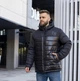 Зимняя мужская куртка UF-Fashion Модель 09 - d 54 черный - изображение 1