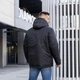 Зимняя мужская куртка UF-Fashion Модель 09 - d 54 черный - изображение 2