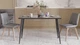 Стол кухонный Марсель 50 Ferrum-decor 75x120x60 Черный металл ДСП Сосна Кембра 32 мм (MAR5001) - изображение 2