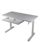 Регулируемый стол Barsky StandUp white glass 1200*600 BST-12new - изображение 3