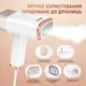 Отпариватель DYXON MEGASTEAM 1200W 2.5M White - изображение 5