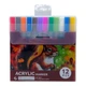 Акриловые маркеры Art Walker 12 цветов Art Walker C65268 - изображение 1