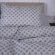Простынь MirSon Бязь 17-4740 Rhombuses 150х220 см (2200008928209) - изображение 5