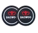 Килимок антиковзкий у підсклянник з логотипом DAEWOO (2шт) - зображення 2