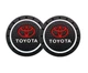 Коврик антискользящий в подстаканник с логотипом TOYOTA (2 шт) - изображение 2