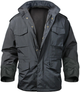 Куртка Rothco M-65 тактична штормова нейлонова Storm Jacket Black 3XL - зображення 1