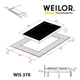 Комбінована варильна поверхня Weilor WIS 370 WHITE (індукційна) + Weilor GG 304 WH - зображення 8