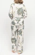 Піжама жіноча Cyberjammies Piper 0426 0427 з широкими штанами для комфорту і свободи 26/6XL Білий з квітковим принтом (5051877521711) - зображення 2