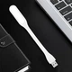 USB LED лампочка гибкая 3W, холодный свет белая - изображение 2