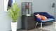 Стол-тумба трансформер Смарт 4/2 с этажеркой Ferrum-decor 1430x1450x600 Черный металл ДСП Сосна Кембра 16 мм (SMART409) - изображение 5