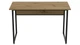 Компьютерный стол Ferrum-decor Коди 75x120x60 черный ДСП Дуб Артизан 16мм (KOD2282) - изображение 2