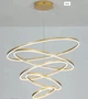 LED-Люстра Олімпія 5 Колець, Золотиста - изображение 4
