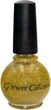 Гліттерний лак для нігтів "Golden Radiance" Princess Collection 15 мл - зображення 1
