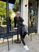 Жіночий спортивний велюровий костюм (кофта + штани) Uaclothes 46 Чорний (like26286-64891350) - изображение 3