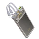 Повербанк Hoco J104 Discovery edition 22.5W fully compatible with cable 10000mAh Gray - изображение 2