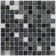 Мозаика АкваМо Растяжка MX25- White Coral PL / Concrete Black PL 31.7х191.2 - изображение 4