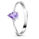 Серебряное кольцо с аметистом Пенелопа СК1001АМ 19р. - изображение 1